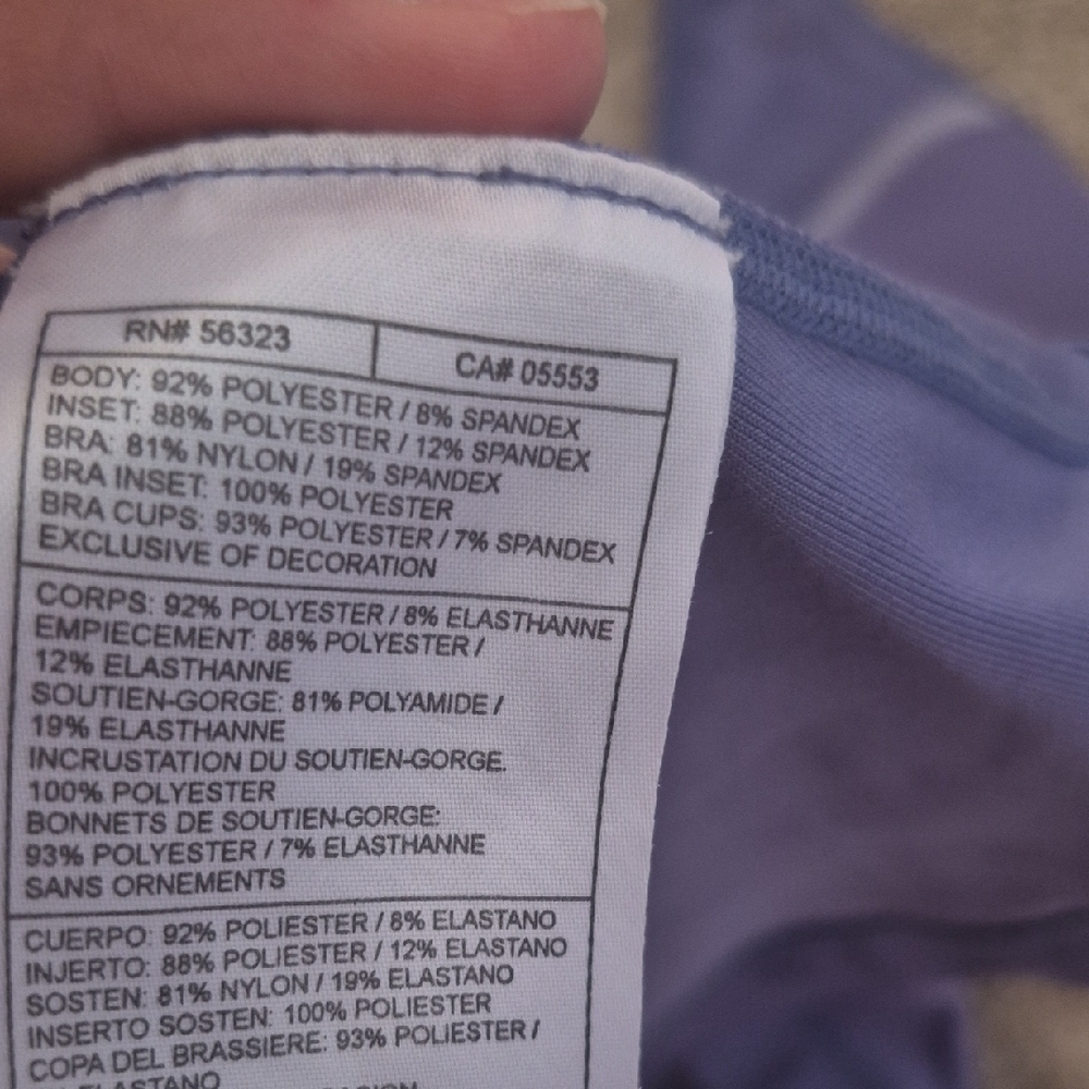Nike Blue Racerback Tank Top - Picture 6 of 6